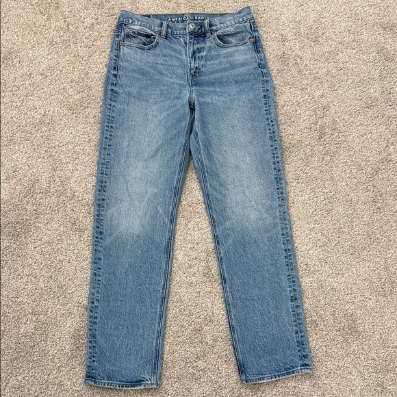 American Eagle Outfitters Denim - American Eagle super high-rise ankle straight jeans 4L